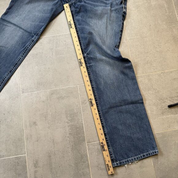 Ariat M4 Coltrane Jeans Men 36x36 Durango Relaxed Boot Cut Blue Western - Picture 10 of 16